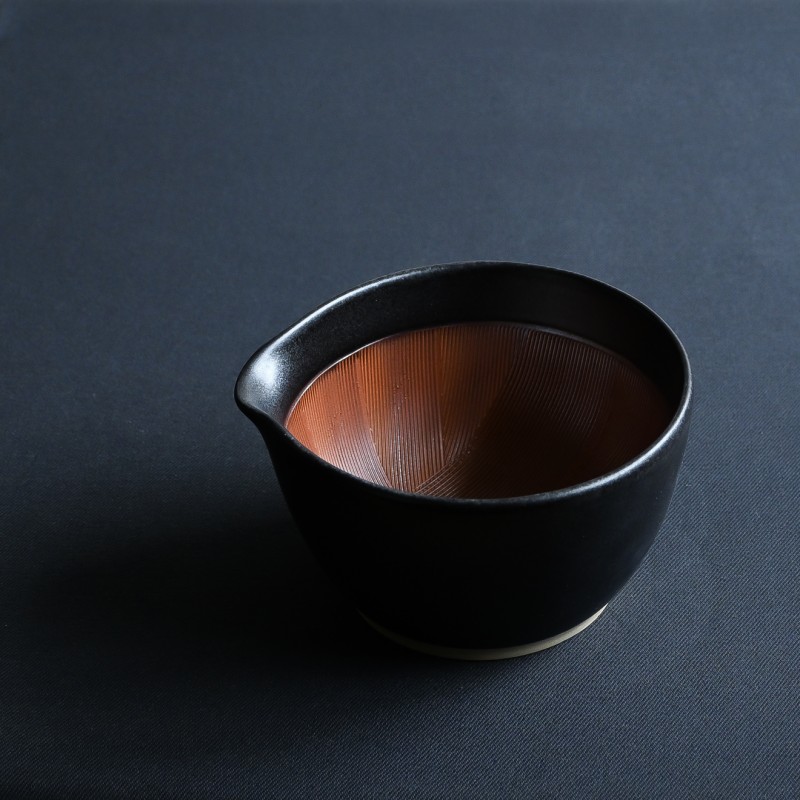 越前陶芸界重鎮名工　中村豊（陶杉窯）自然灰釉還元窯変究極美そば鉢2点セット 越前焼名工 中村豊（陶杉窯） 自然灰釉還元窯変の究極美が迸る